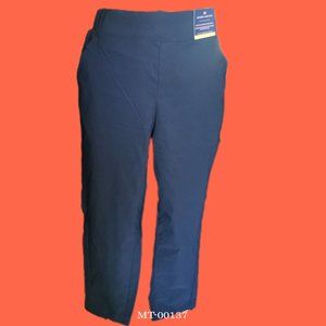 Modern Ambition Women's High-Rise Stretch Pant (Black)